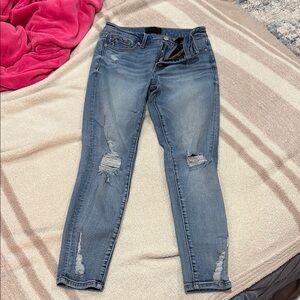 Buckle Black Skinny Jeans